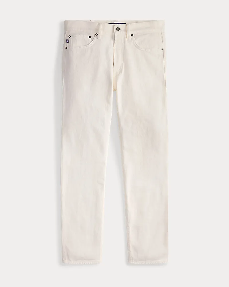Ralph Lauren Slim-Fit Stretchjeans White