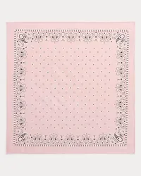 Ralph Lauren Baumwollbandana mit Paisley-Motiv Pink