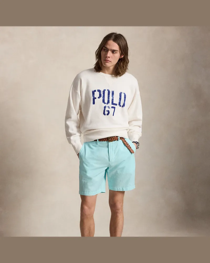 Ralph Lauren Classic-Fit Leinen-Baumwoll-Shorts Blue