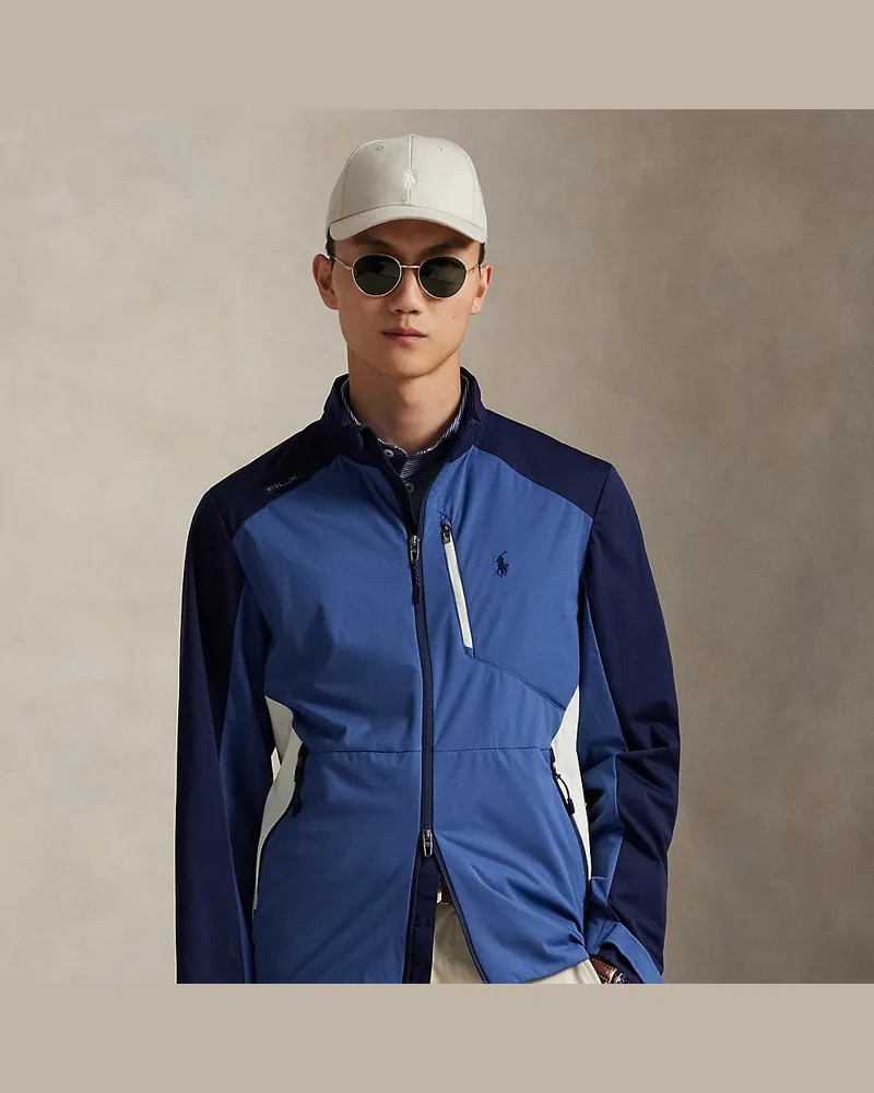 Ralph Lauren Verstaubare Jacke in Color-Block-Optik Blue