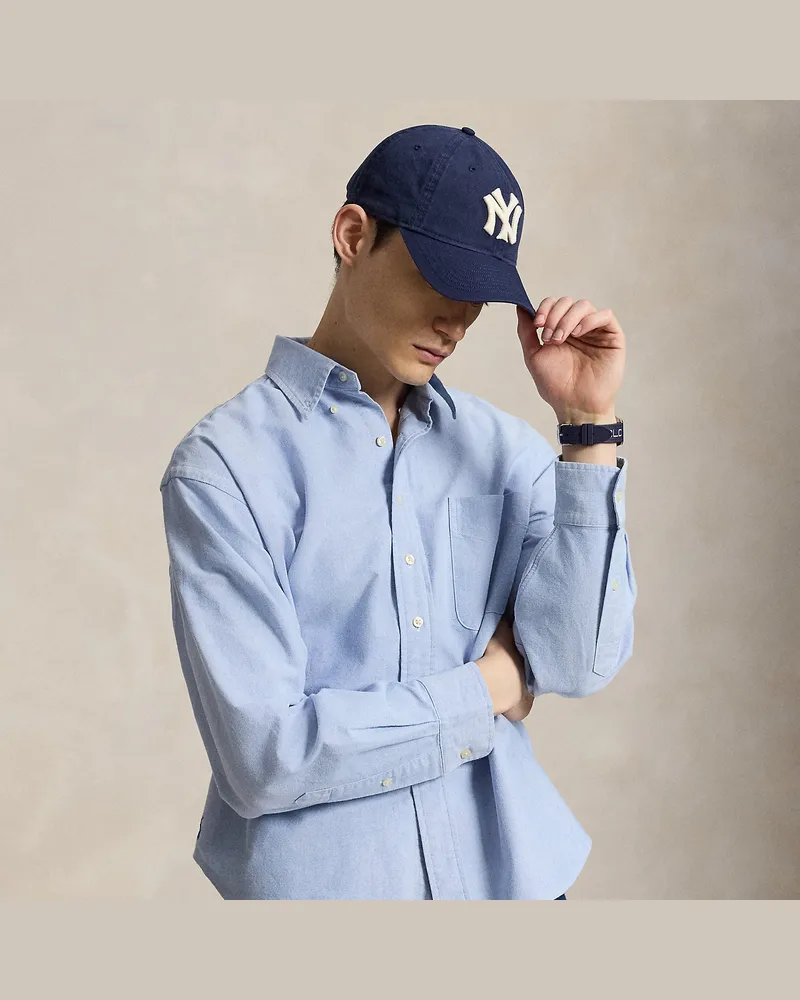 Ralph Lauren Das Big-Fit Oxfordhemd Blue
