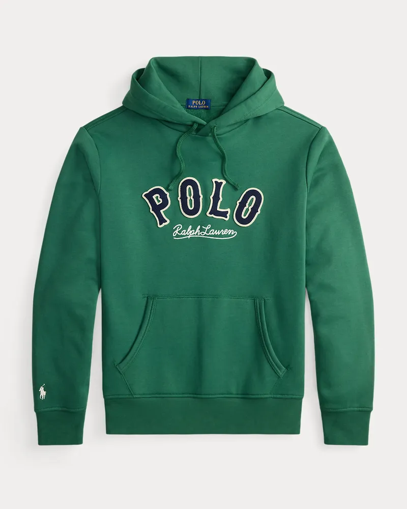 Ralph Lauren Fleece-Kapuzenshirt RL mit Western-Logo Green