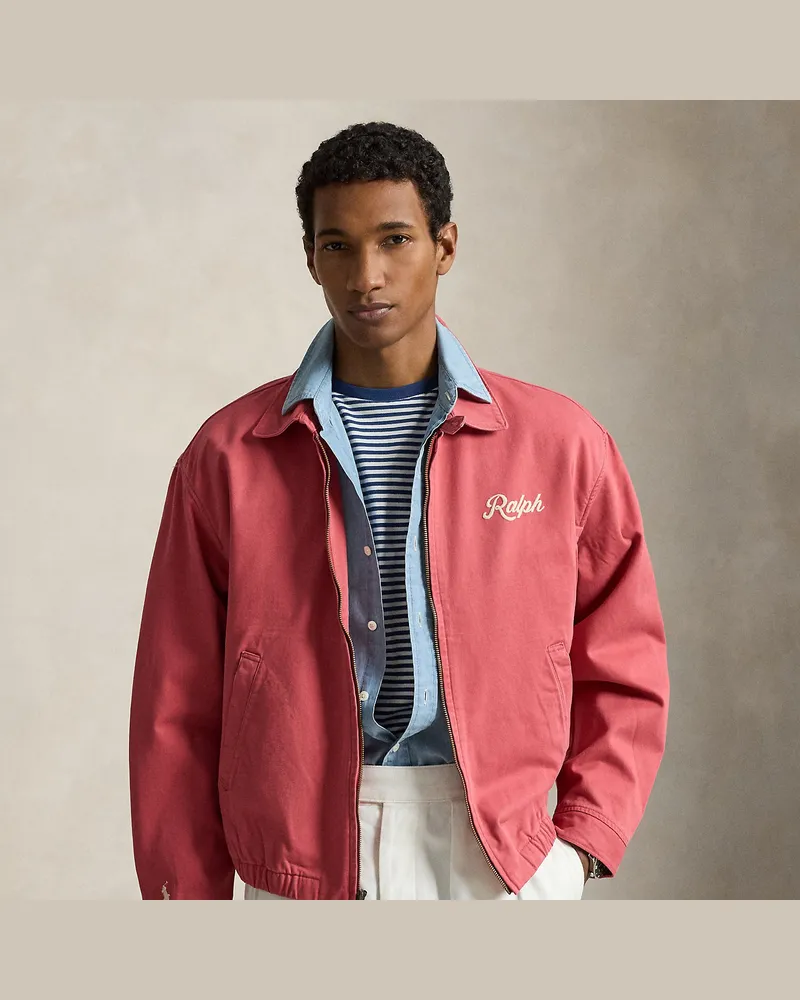 Ralph Lauren Die Big-Fit Jacke Bayport mit Logo Red