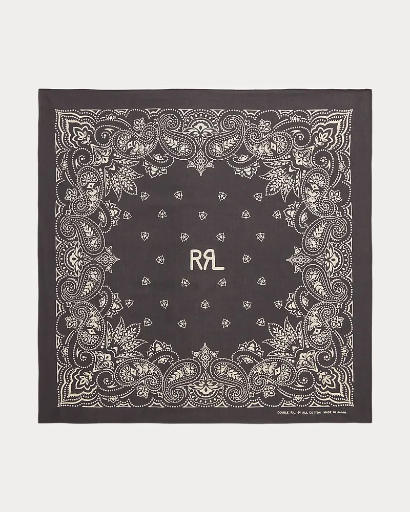 Ralph Lauren Bandana mit Ranchlogo Black