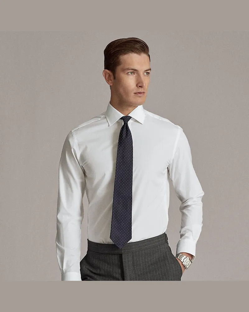 Ralph Lauren Fil-à-Fil-Hemd White