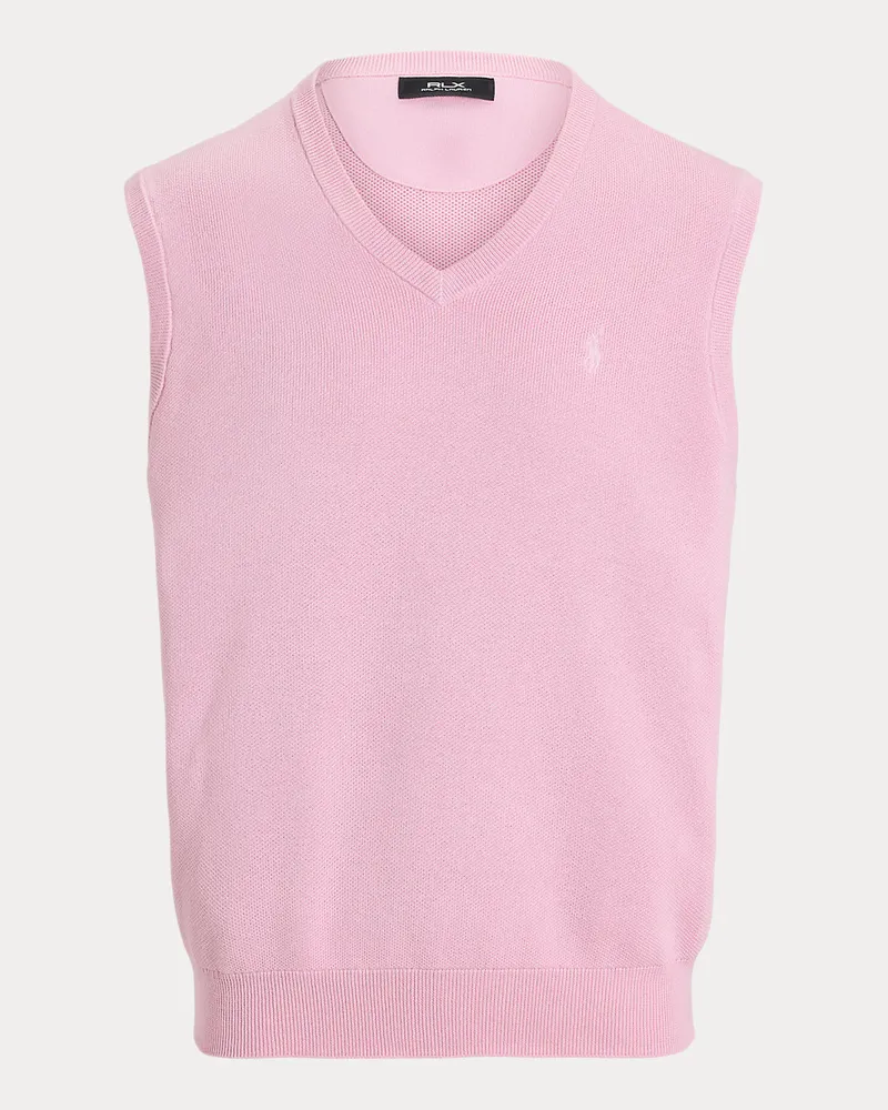 Ralph Lauren Performance-Pullunder mit Baumwolle Pink
