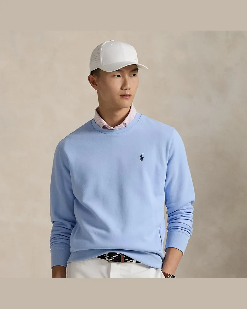 Ralph Lauren Classic-Fit Performance-Sweatshirt Blue