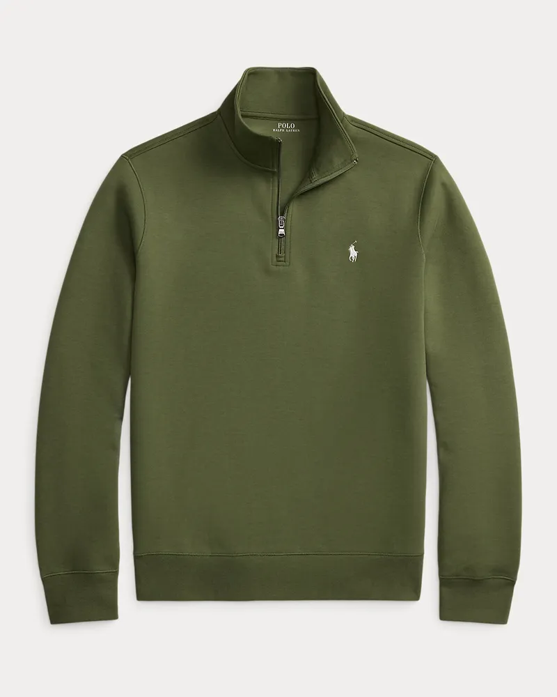 Ralph Lauren Pullover mit Viertelreißverschluss Green