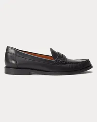 Ralph Lauren Pennyloafer aus Kalbsleder Black