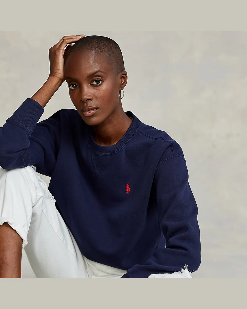 Ralph Lauren Fleecepullover Blue