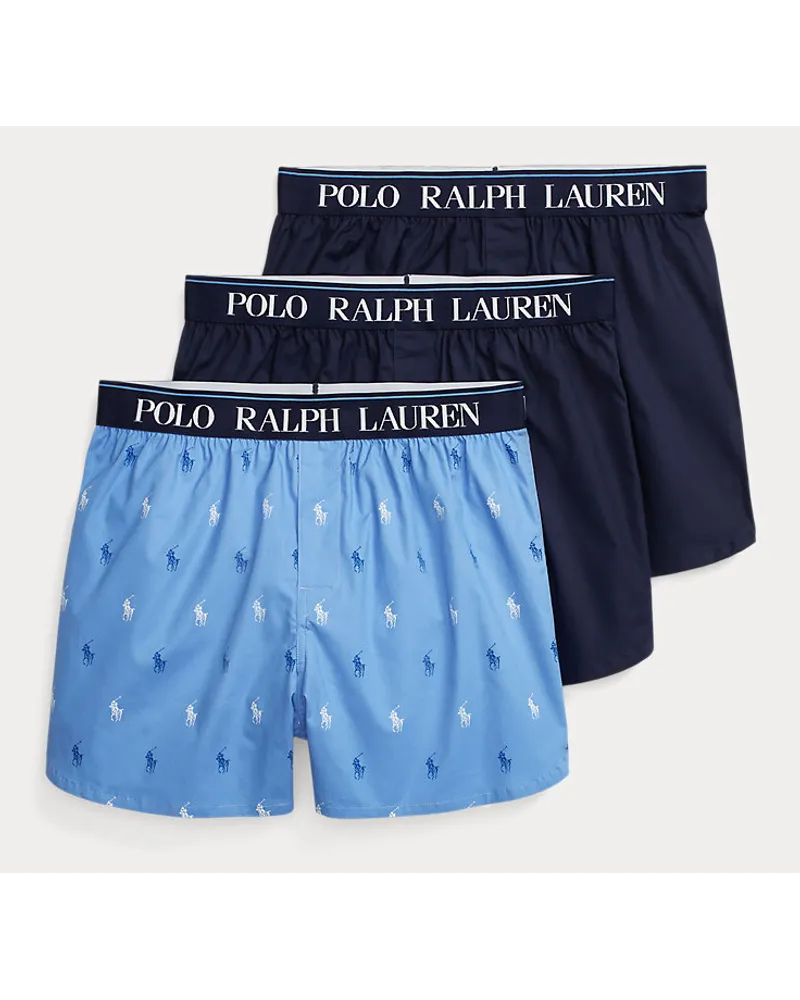 Ralph Lauren 3er-Pack Boxershorts aus Baumwollstretch Multi