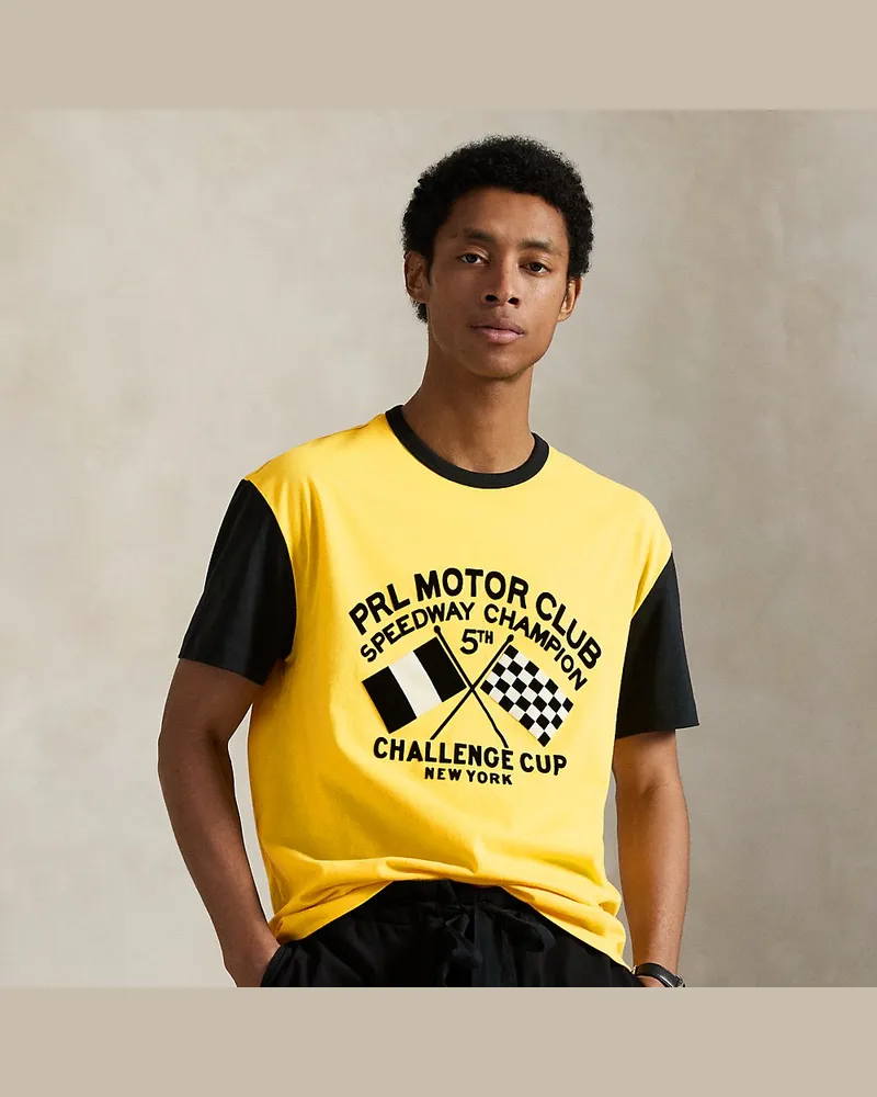 Ralph Lauren Classic-Fit Jersey-T-Shirt mit Grafik Multi