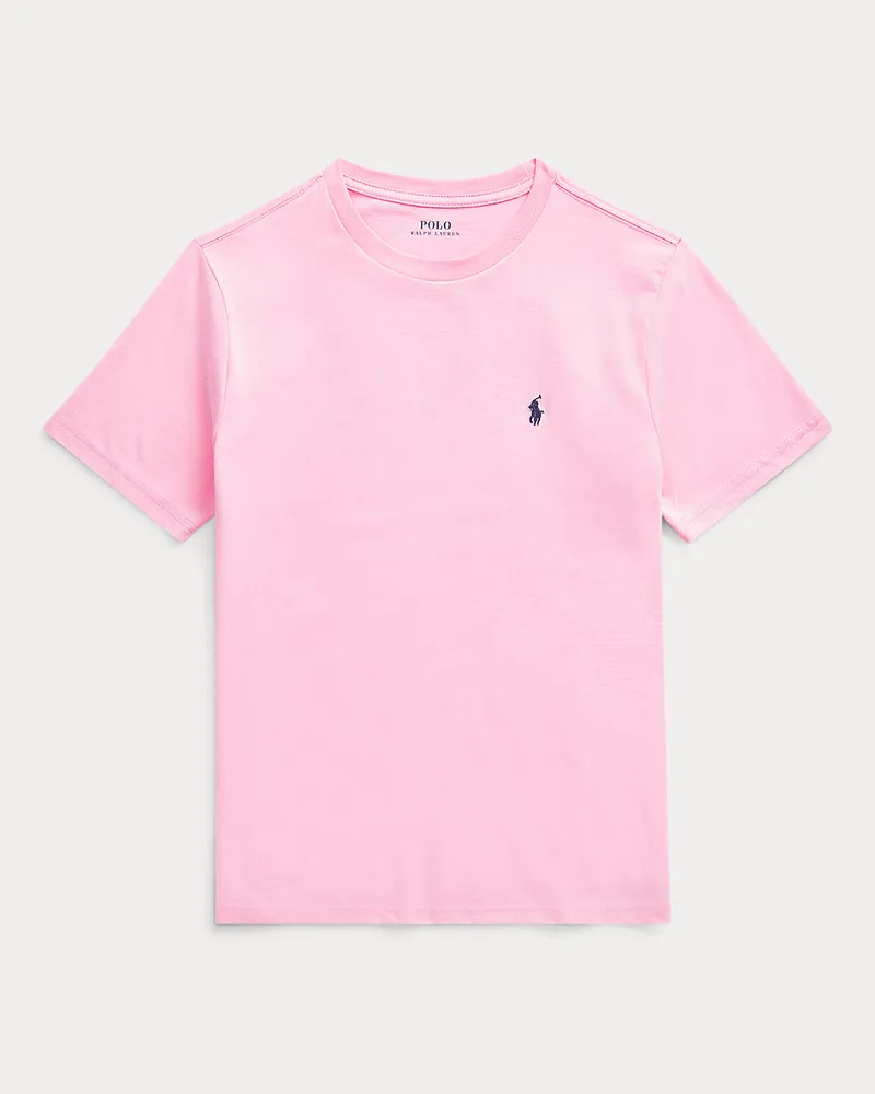 Ralph Lauren T-Shirt aus Baumwolljersey Pink