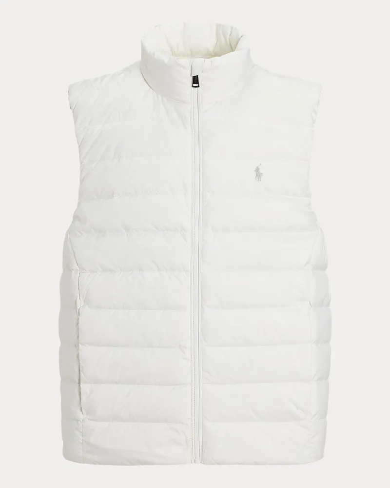 Ralph Lauren Die verstaubare Daunenweste Colden White