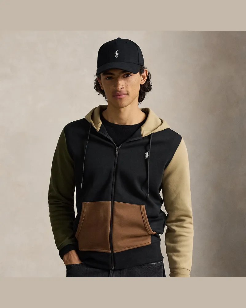 Ralph Lauren Doppellagige Kapuzenjacke Black