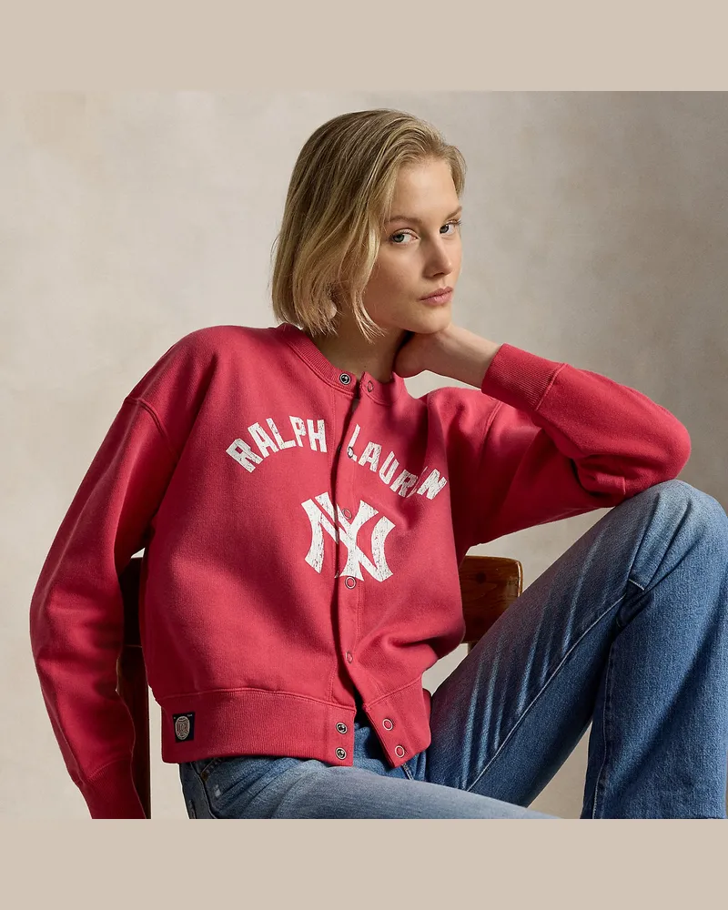 Ralph Lauren Strickjacke Polo  Ralph Lauren Lauren Yankees Red