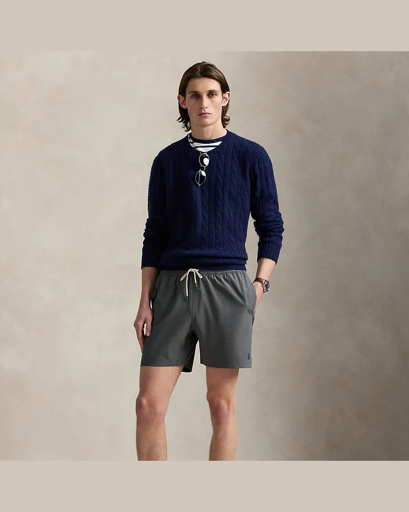 Ralph Lauren Klassische Badeshorts Traveler Grey