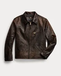 Ralph Lauren Lederjacke Black