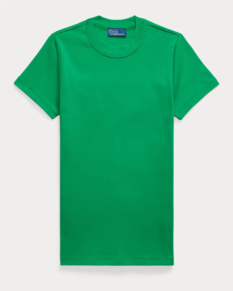 Ralph Lauren Slim-Fit Baumwoll-T-Shirt Green