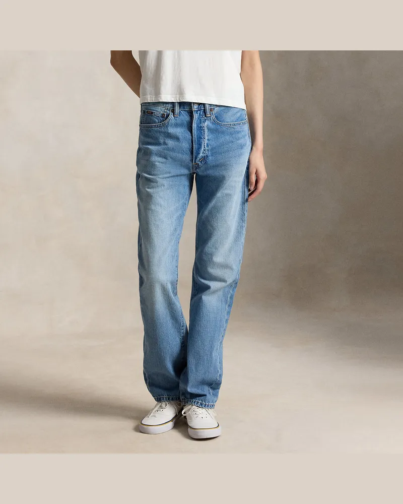 Ralph Lauren Relaxed-Straight-Fit Jeans Blue