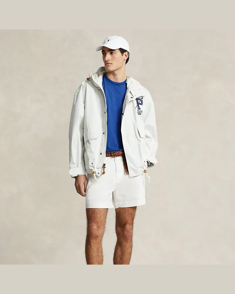 Ralph Lauren Classic-Fit Stretch-Chinoshorts White