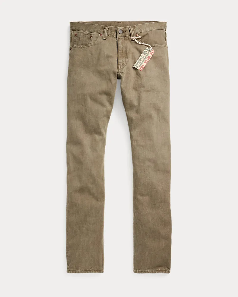 Ralph Lauren Slim-Fit Jeans Olive Green