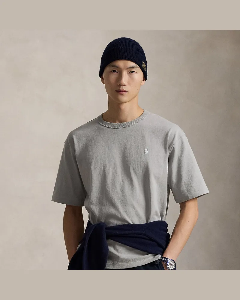 Ralph Lauren Relaxed-Fit Jersey-T-Shirt mit Logo Grey