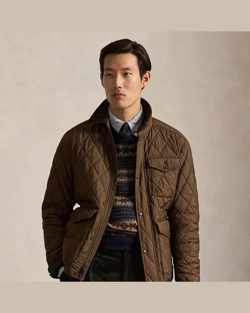 Ralph Lauren Die Steppjacke Beaton Brown