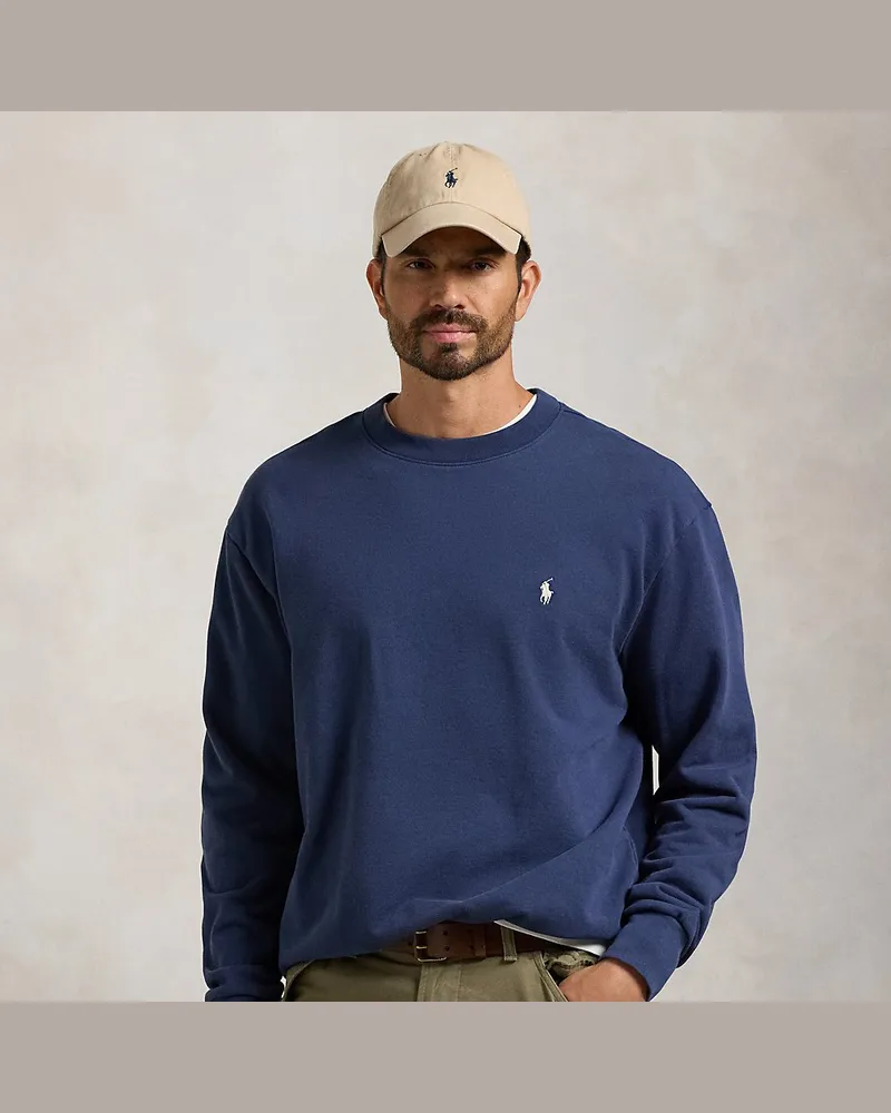 Ralph Lauren Große Größen - Sweatshirt aus Loopback-Fleece Blue