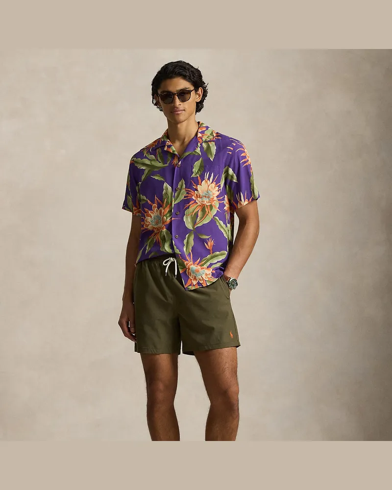 Ralph Lauren Klassische Badeshorts Traveler Green