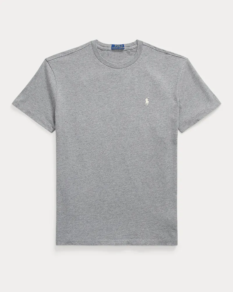 Ralph Lauren Classic-Fit T-Shirt aus Jersey Grey