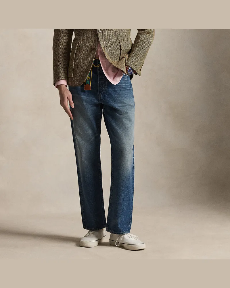 Ralph Lauren Classic-Fit Vintage-Jeans Blue