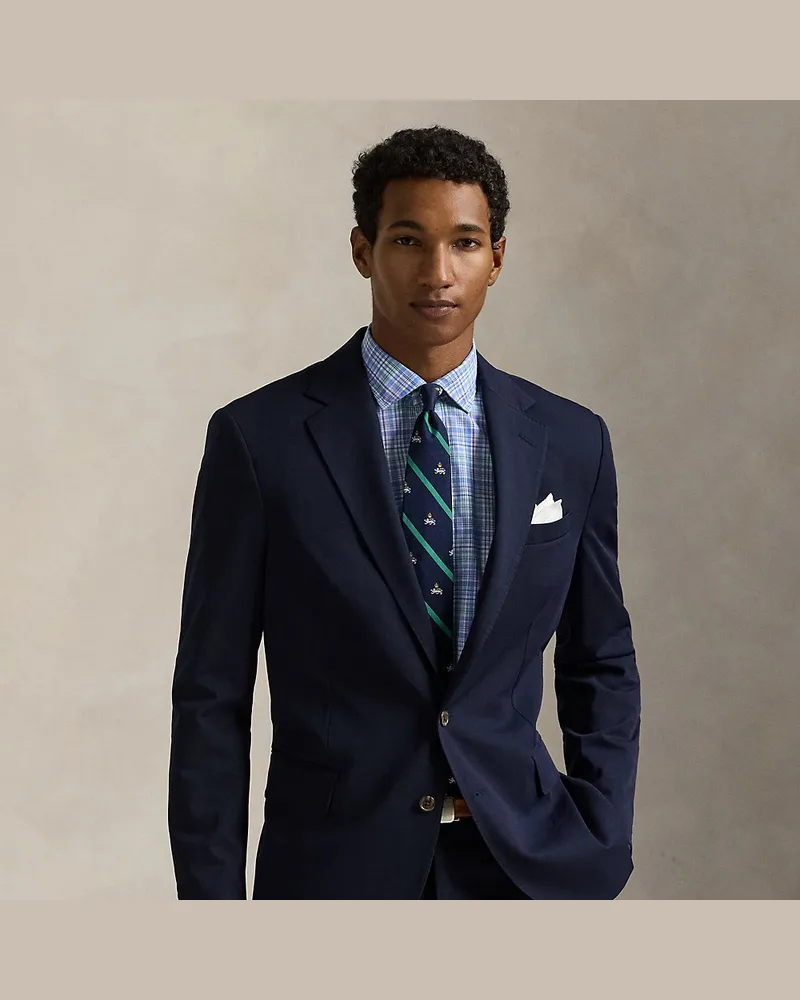 Ralph Lauren Modern-Fit Polo-Performance-Twilljacke Blue