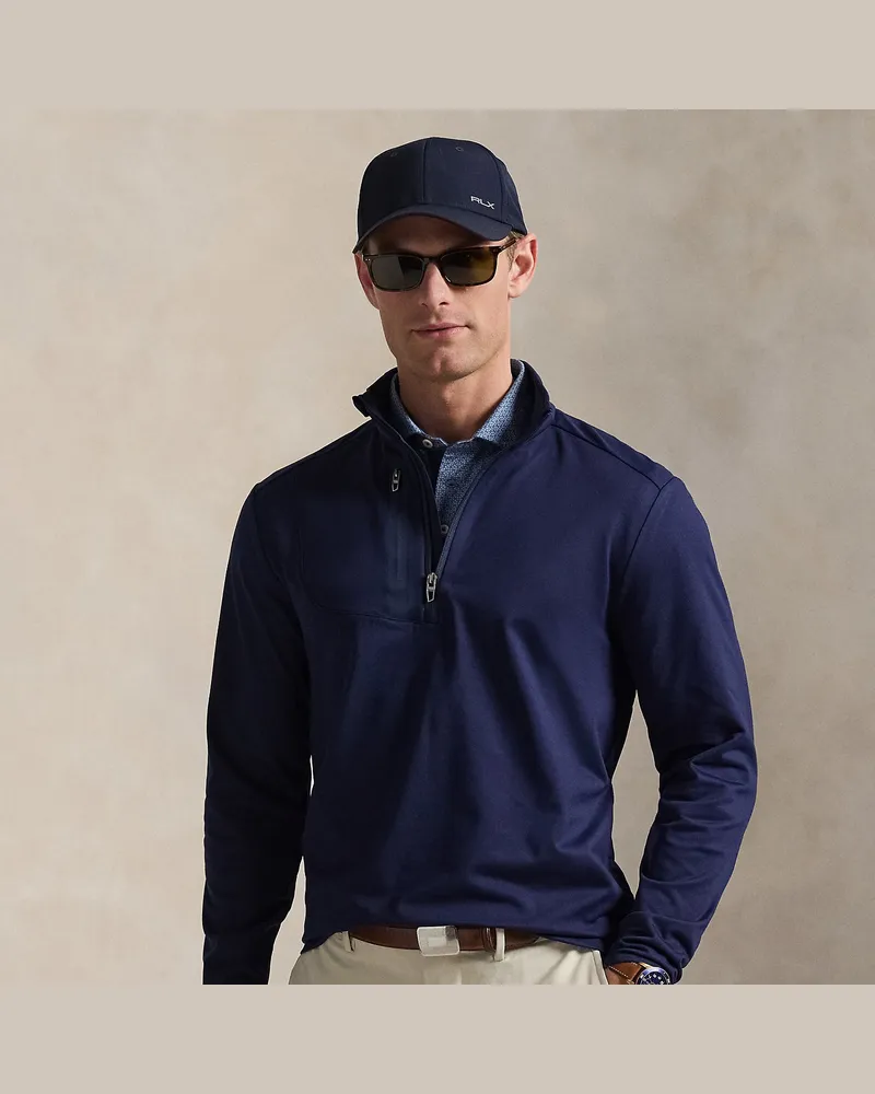 Ralph Lauren Classic-Fit Pullover aus Stretchjersey Blue