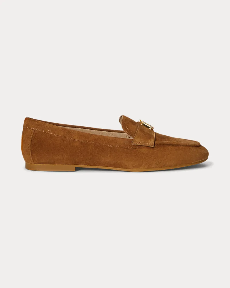 Ralph Lauren Loafer Averi III aus Wildleder Brown