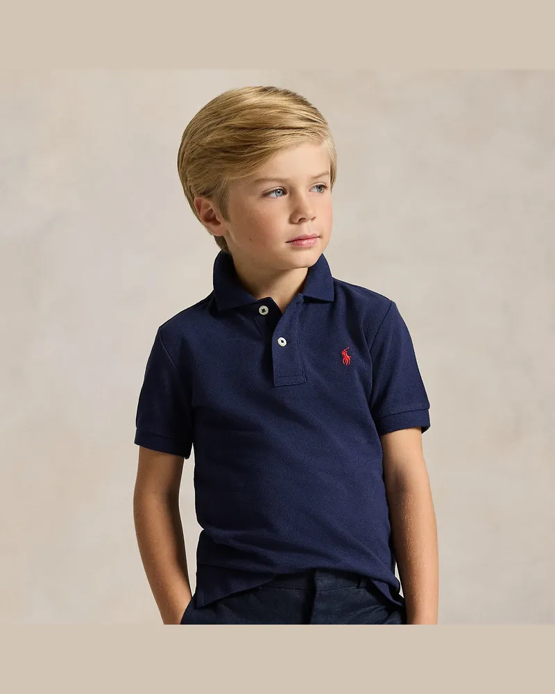 Ralph Lauren Das legendäre Piqué-Poloshirt Blue