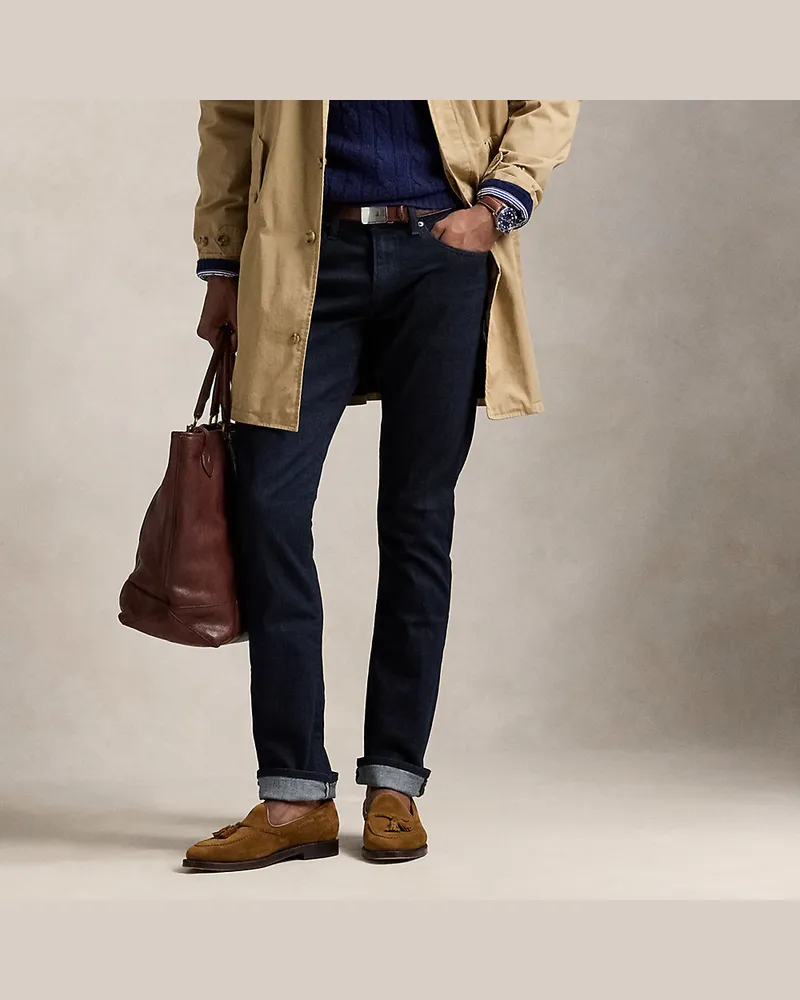 Ralph Lauren Slim-Straight Stretchjeans Varick Blue