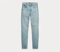 Super-Slim-Jeans mit hoher Leibhöhe