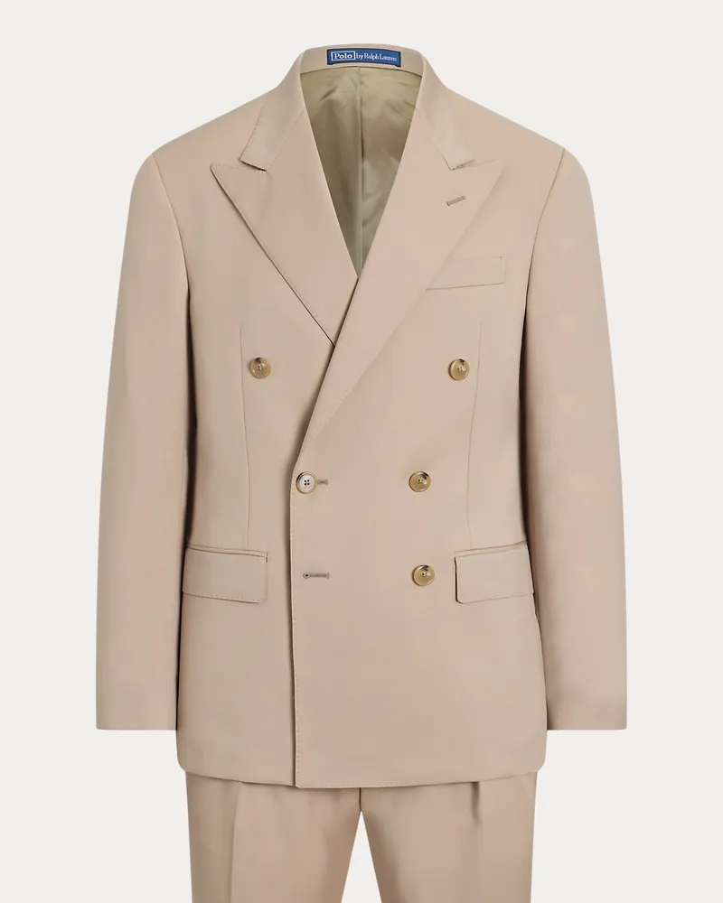 Ralph Lauren Tailored-Fit Polo-Anzug Brown