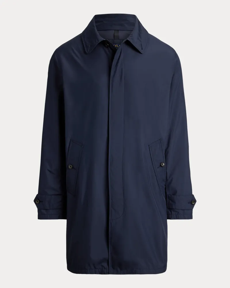 Ralph Lauren Der verstaubare Mantel Southland Blue