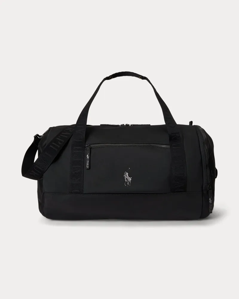 Ralph Lauren Reisetasche mit Logobesatz Black