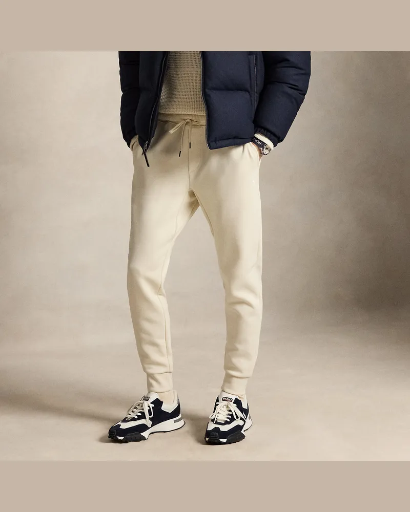 Ralph Lauren Doppellagige Jogginghose Cream