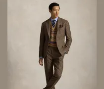 Tailored-Fit Polo-Anzug mit Hahnentritt