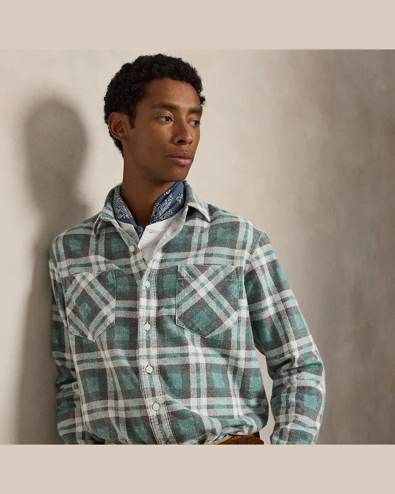 Ralph Lauren Classic-Fit Flanell-Arbeitshemd Multi