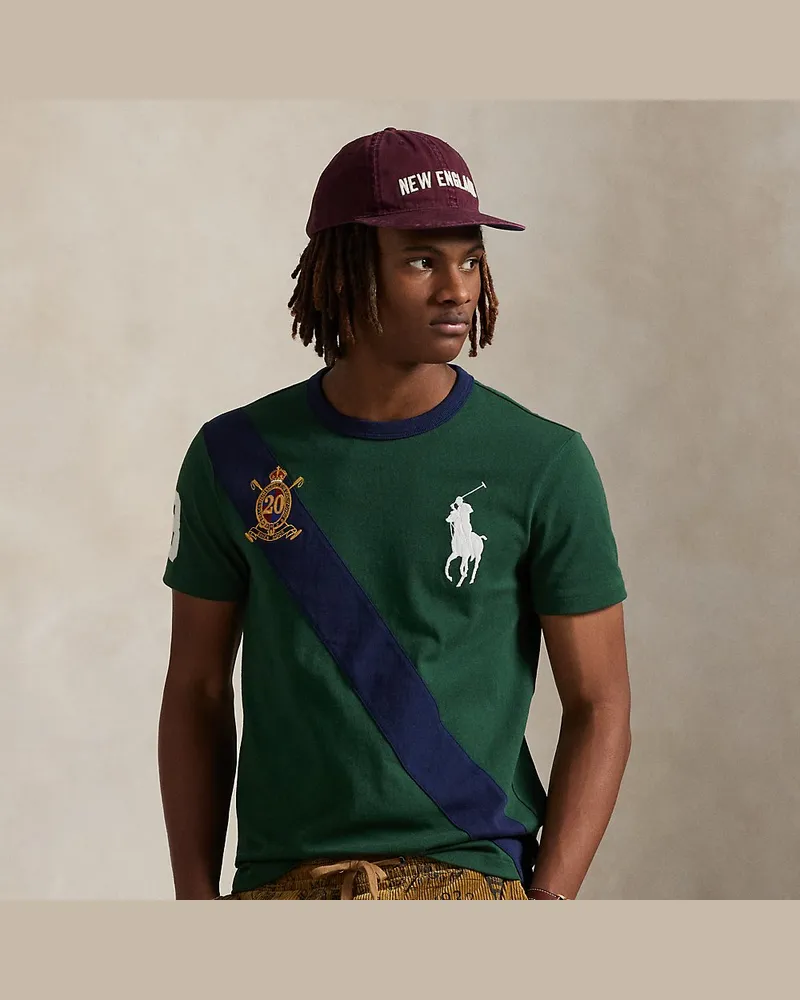 Ralph Lauren Jubiläums-T-Shirt mit Big Pony Green