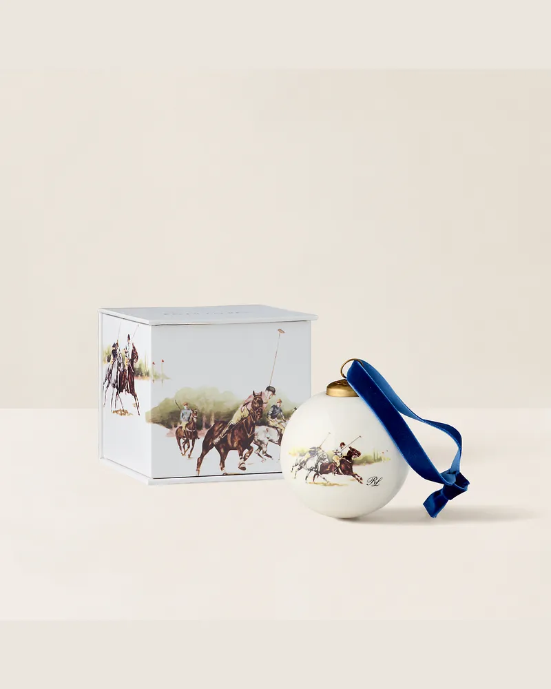 Ralph Lauren Home Ornament Winthrop White