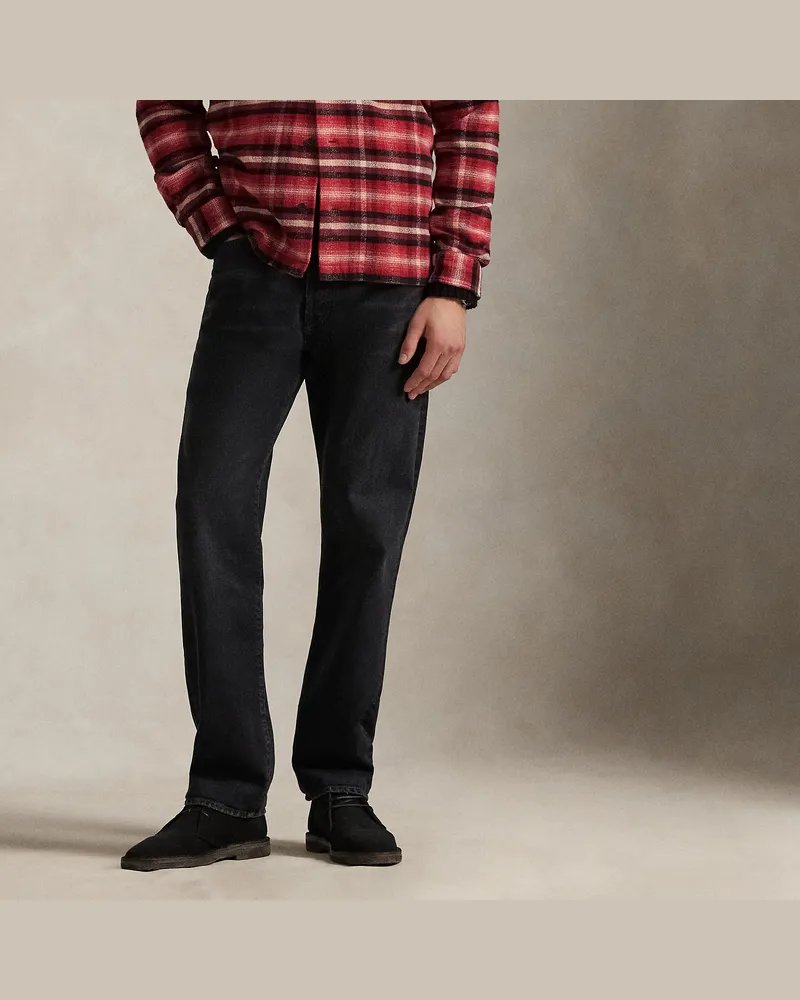 Ralph Lauren Heritage-Straight-Fit Jeans Black