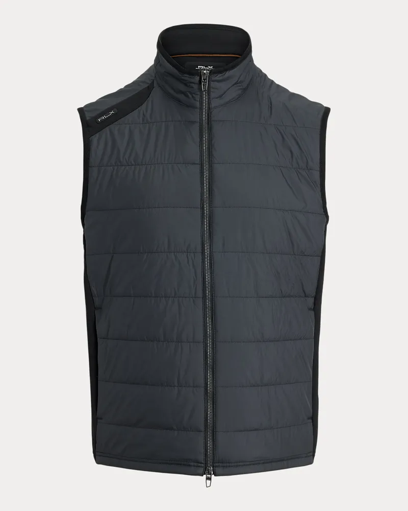 Ralph Lauren Hybrid-Weste mit Reißverschluss Black