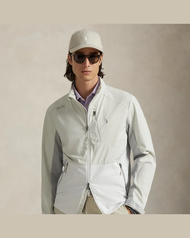 Ralph Lauren Verstaubare Jacke in Color-Block-Optik Cream