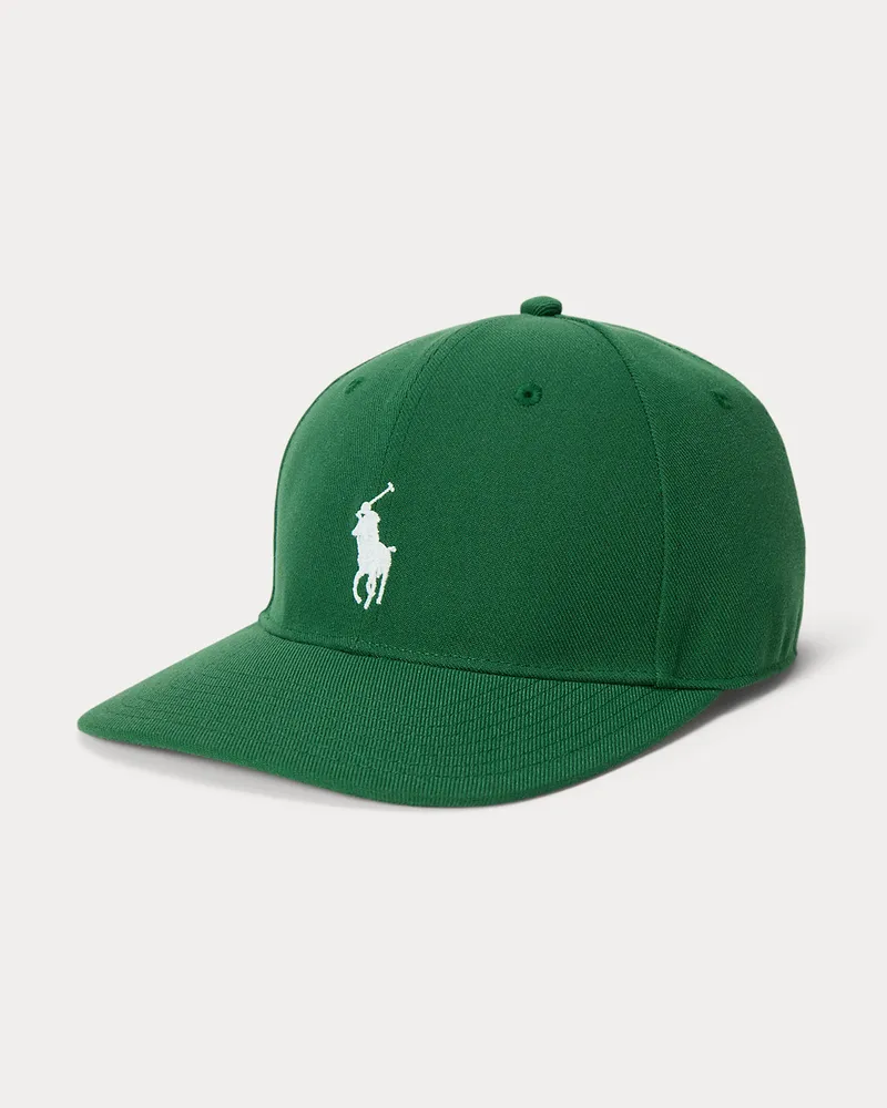 Ralph Lauren Hohe Baseballkappe aus Twill Green